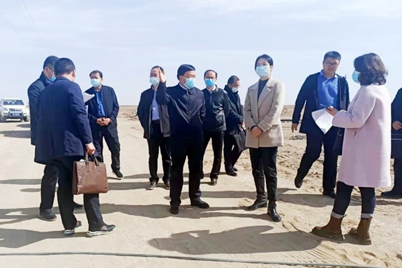 黨委書記、董事長劉興斌到金塔縣調(diào)研